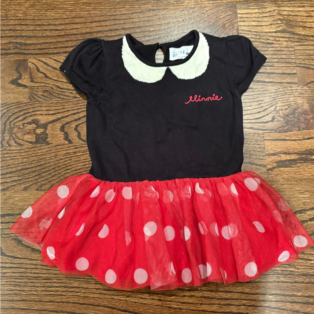 GAP Minnie Mouse Baby Sweater Dress